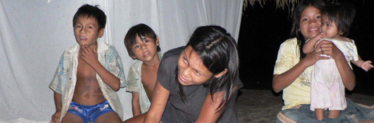 volunteer in street children project in peru