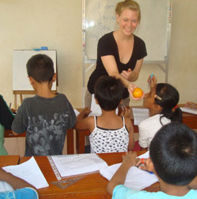 Cambodia Teaching 
